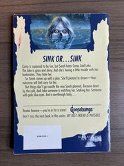 Good Thin Edition 1st print Goosebumps #56 The Curse of Camp Cold Lake ~ Stine