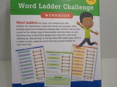 Step-By-Step Word Ladder Challenge Workbook Grades 4-5 Michelle Gajda Pre-owned