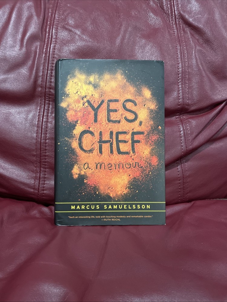 SIGNED: YES, CHEF A Memoir, by Marcus Samuelsson, 2012 Hardcover