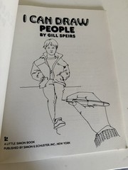 I Can Draw People by Gill Speirs