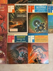 Worlds of If Science Fiction (19 Issue Lot) 1968-1974 Illustrated English Asimov