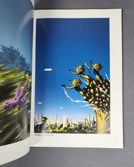 CHIAROSCURO Tim White First Edition 1988 Fantasy Sci-Fi Art Book Paper Tiger