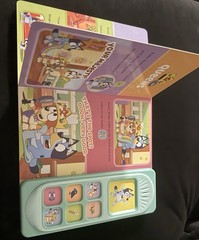 Bluey Let’s Play Games! Sound Button Board Book (PI Kids, 2025)