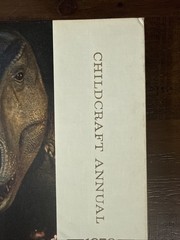1976 Prehistoric Animals Childcraft Annual Book Hardcover Child Educational