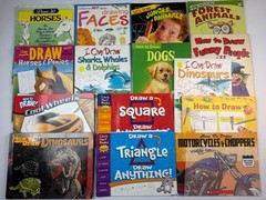 Lot 15 Drawing Books for Kids How to Draw Sketch ART Teacher Animals Horses Cars