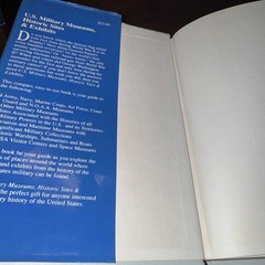 Vintage 1989 U.S. Military Museums, Historic Sites &Exhibits- Bruce D. Thompson