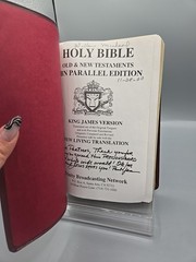 Holy Bible TBN Parallel Edition King James Version and New Living Translation