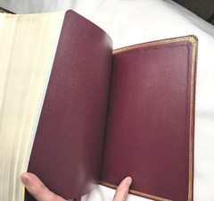 Reformation Study Bible NKJV 1995 Burgundy Genuine Leather Brand New In Box 2896