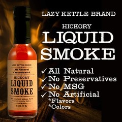 All-Natural Hickory Liquid Smoke – 5 Oz for Flavorful Cooking Adventures