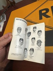 FAMOUS SLUGGER YEARBOOK, 1967, USED, 61 PAGES. VERY NICE