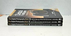 The Digital Photography Book Volume 1-3 by Scott Kelby 2006-2009 PB 1st Ed.
