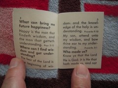 ANSWER BOOKLETS – QUESTIONS & ANSWERS ABOUT YOUR FUTURE MINI BOOKLET 31 PAGES