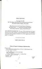 Texas Almanac’s Political History of Texas PB-1992-Kingston, Crawford-334 pages