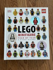 Lego Minifigure Year By Year History Book Hardcover Book With 3 Mini figures New