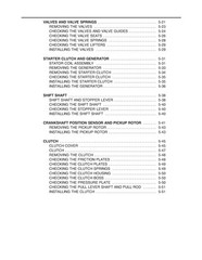 YAMAHA YZF-R6R YZF-R6SR YZF-R6RC YZF-R6SRC Service Manual 2002, FOLDOUTS