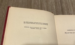 The Cords of Vanity by James Branch Cabell 1909 HC