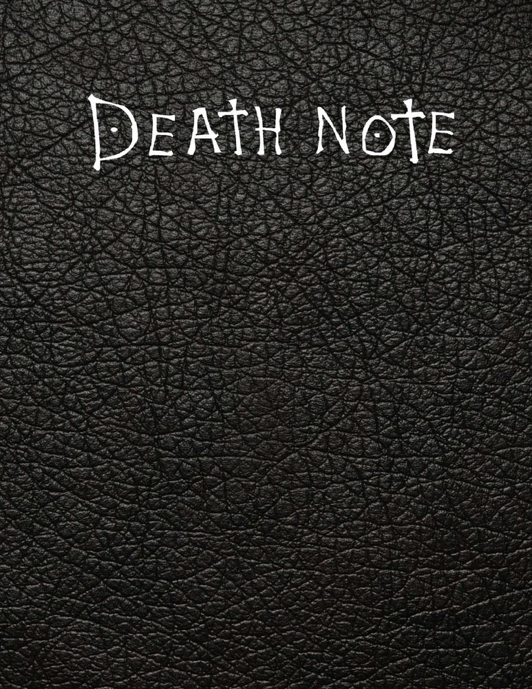 Death Note Notebook with rules: Death Note With Rules – Death Note Notebook …