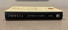 Animal Farm & 1984 George Orwell (First Edition, 25th Printing Hardcover DJ)