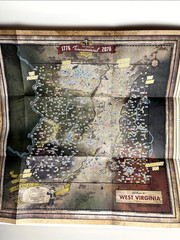Fallout 76: Official Collector’s Edition Guide by Garitt Rocha &… WV Poster Map