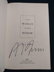 The Woman in the Window by A. J. Finn (2018 HC) Signed WILLIAM MORROW 9th Print