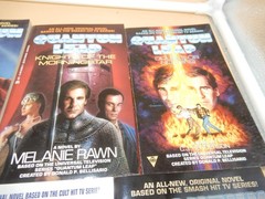 QUANTUM LEAP 8 pb book Lot 1990’s TV Tie In 1st Print Novels Ashley McConnell