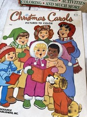 Vintage 1960s / 70s Christmas Coloring Activity Books Lot of 7 Partial Used