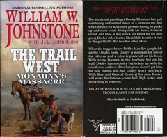 The Trail West Outlaw Western Action Lot of 2 Paperback by William W Johnstone