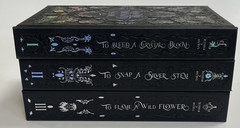 Midnight Whispers Crystal Bloom Trilogy Sarah A. Parker Signed Sprayed Edges NF