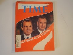 TIME MAGAZINE NIXON LOT/10 ISSUES 1968-1977 ERA