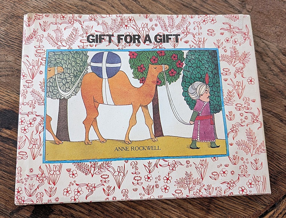 VTG 1974 GIFT FOR A GIFT Anne Rockwell Hardcover w/DJ