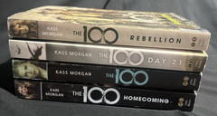The 100 By Kass Morgan Paperback Series Lot of 4