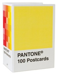 Pantone Art Postcard Box: 100 Postcards 4-3/8 x 6-1/4 x 2-1/2 inches, Yellow