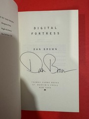 First Revised Edition First Printing Signed Dan Brown Digital Fortress