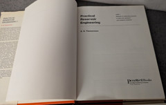 1982 Practical Reservoir Engineering: Two Volume Set by E. H. Timmerman HC/DJ
