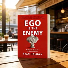 EGO IS THE ENEMY By Ryan Holiday Paperback Novel #1 New York Times Bestseller Bo