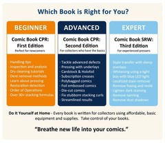 Comic Book CPR: First Edition – A Beginner’s Comic Cleaning & Pressing Guide