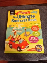 THE ULTIMATE BACKSEAT BOOK Hours of fun for kids on the road! 200+ Pages Travel