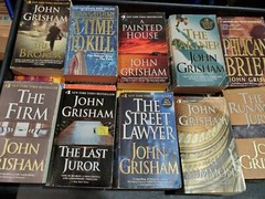 Lot of 10 John Grisham Legal Thriller Mystery ALL Paperback PB Books Random Mix