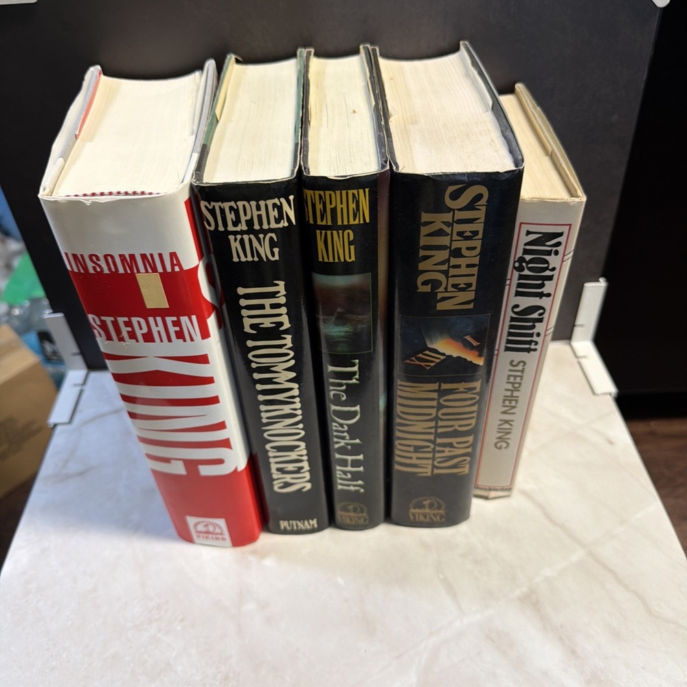 Stephen King Hardcover Lot Of 5 4 1st Ed 1st Print 1 Early Ed Vtg Good