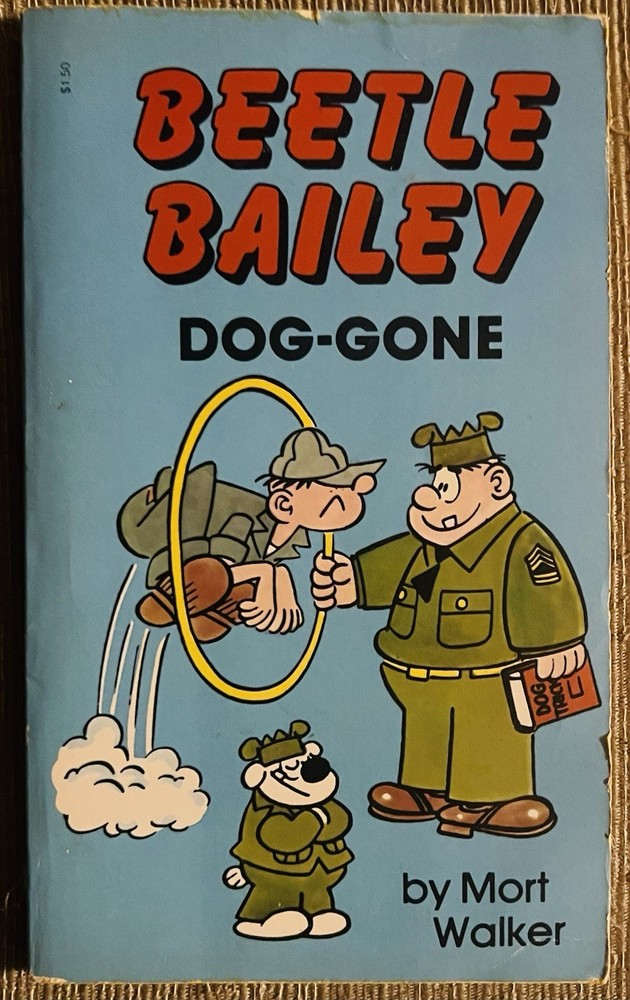 Beetle Bailey by Mort Walker 1967 Dog Gone Comics Paperback Tom Doherty Assoc