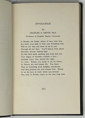 BIOGRAPHY: Brooks Takes the Long Look, Joseph Dawson – 1931 HC Baylor Univ Press