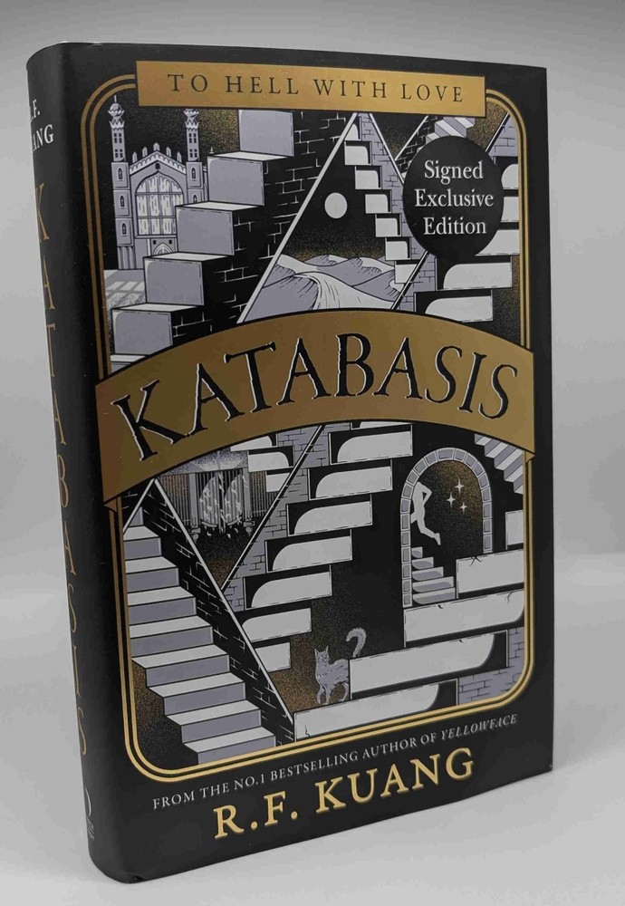 Katabasis by R.F. Kuang – SIGNED – Waterstones Exclusive Edition Printed Edges