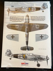 MESSERSCHMITT BF-109 G/K, VOL.111 KAGERO MONOGRAPHS #29 STILL SEALED FREE DECALS