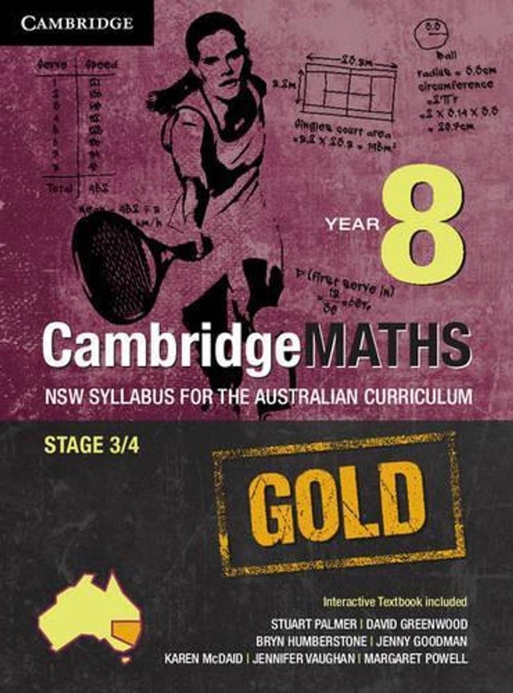 Cambridge Mathematics Gold NSW Syllabus for the Australian Curriculum Year 8 Pac