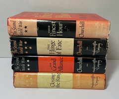 The Second World War Books by Churchill Finest Hour Grand Alliance Hinge of Fate