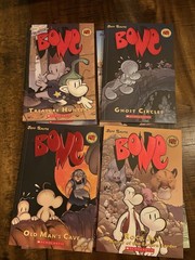 Jeff Smith Complete Bone Graphic Novel Series Books 1-9, PB, Scholastic Set