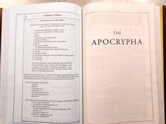 The Holy Bible King James Version KJV 1611 Edition With Apocrypha / Hardcover