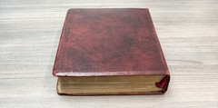 Kenneth Copeland Reference Bible 1972 RED HANDBOUND GENUINE LEATHER Red Letter