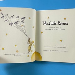 The Little Prince by Antoine de Saint-Exupéry – Harcourt Brace & World – HC/DJ