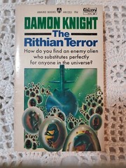 The Rithian Terror by Damon Knight PB 1st Award AS1008